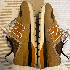 Gently used New Balance 574 Rugged Sneaker Womens Size 8
